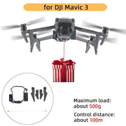 Drop System for DJI Mavic 3/Pro/2 Pro Zoom/AIR 2/Mini 2/Mini 3/3 Pro Drone Airdrop System Ring Gift Deliver Life Rescue Thrower - AMP’ss