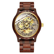 Classic Wooden Men's Mechanical Watch AMP’ss