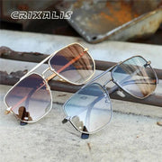 CRIXALIS Pilot Sunglasses For Men Fashion Metal Anti Glare Driving Sun Glasses Male Trending Products Shades Women AMP’ss