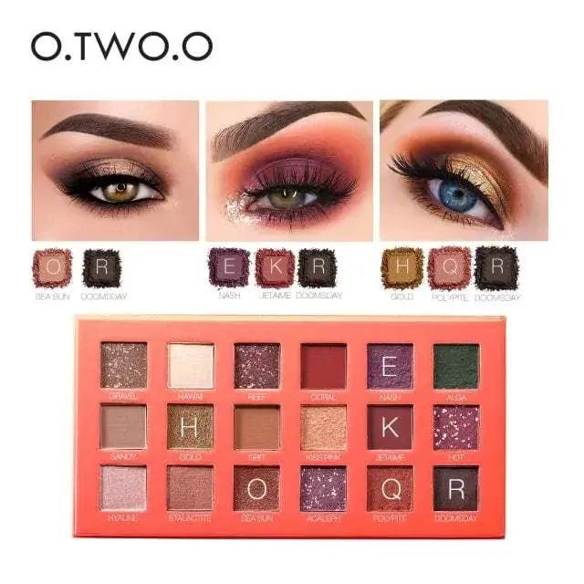 Colors Makeup Eyeshadow Palette Cosmetic Kit AMP’ss
