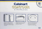 Contour Stainless 12 Quart Stockpot with Cover - AMP’ss