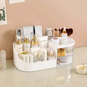 Cosmetic storage box, Desktop dressing table, Makeup mirror, Skincare storage rack, Lipstick sorting box - AMP’ss