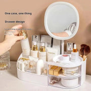Cosmetic storage box, Desktop dressing table, Makeup mirror, Skincare storage rack, Lipstick sorting box AMP’ss