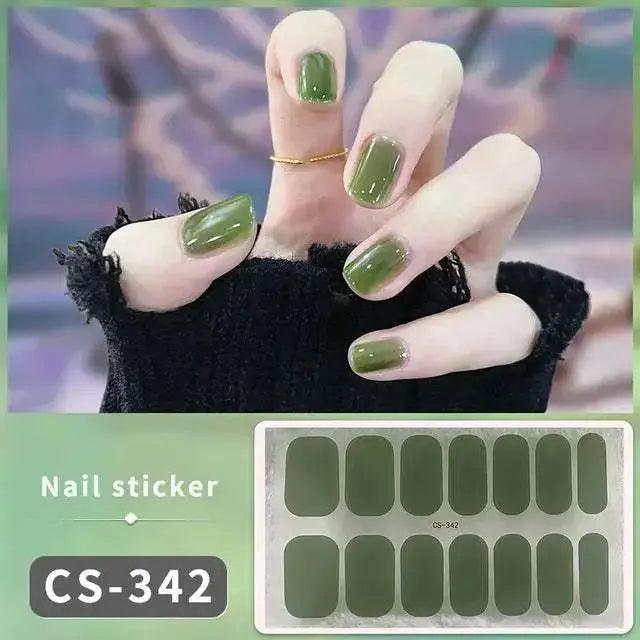 DIY Gel Nail Stickers AMP’ss