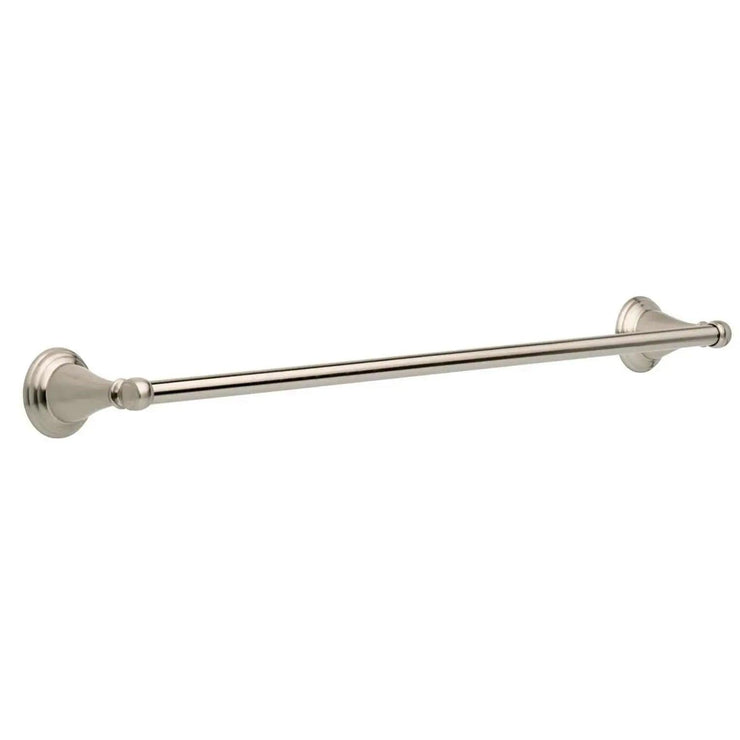 Delta Windemere Brushed Nickel Silver Towel Bar 24 In. L Die Cast Zinc - AMP’ss