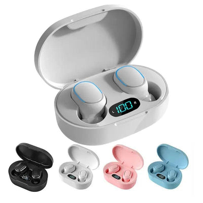 E7S TWS Wireless Headphones Bluetooth earphone Control Sport Headset Waterproof Microphone Music Earphone Work On All Smartphone AMP’ss