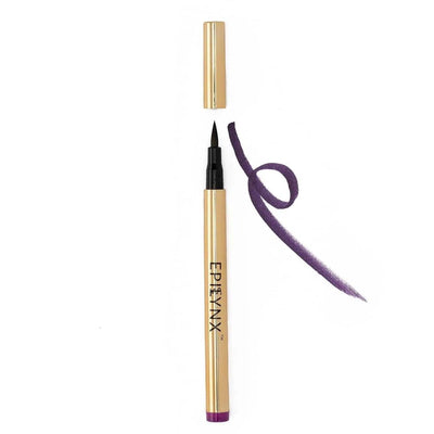 EPILYNX Vegan Gluten & Allergen Free Liquid Eyeliner Pencil | Long Lasting Waterproof Eyeliner with Precision Tip | 2Ml | Purple by Dr. Liia - AMP’ss