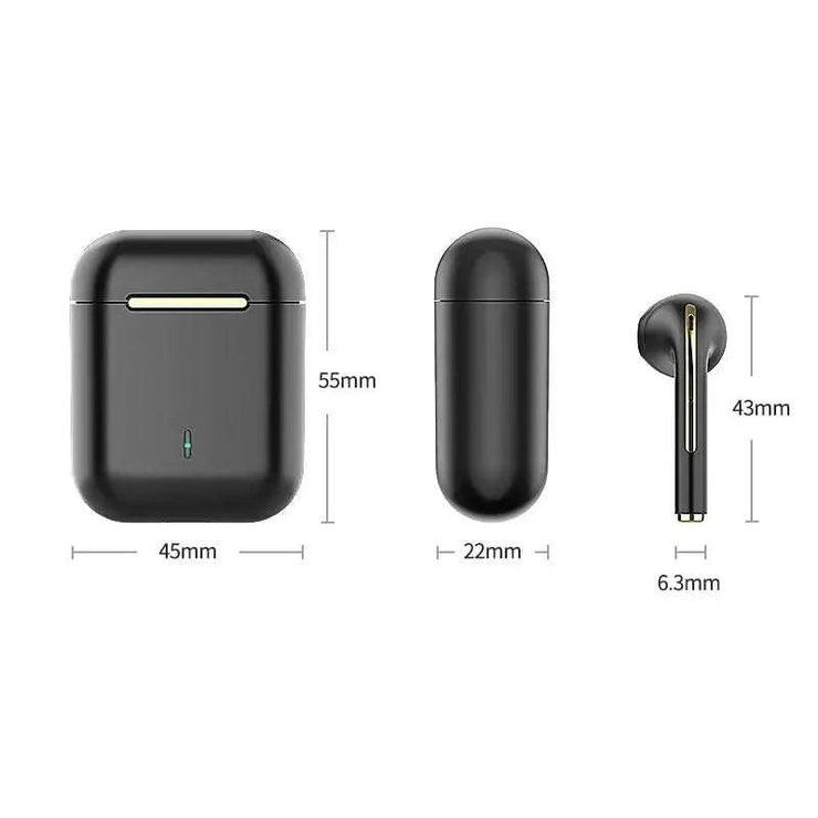 Earbuds True Wireless Earphone Noise Cancelling Update Bluetooth 5.3 Headset HD Music Headphone In-Ear Handsfree with Mic - AMP’ss