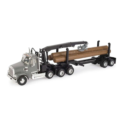 Freightliner 1:32 Scale 122SD Logging Truck with Logging Trailer - AMP’ss
