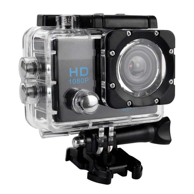 Full HD 1080P Waterproof Sports Action Camera Maroon Hera