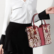Luxury Fashion High Quality Appliques Flower Women's Messenger Bag AMP’ss