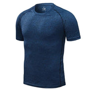 Men's Quick Dry Compression Running T-Shirts: Fitness & Soccer Sportswear AMP’ss