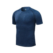 Men's Quick Dry Compression Running T-Shirts: Fitness & Soccer Sportswear AMP’ss