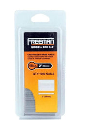 BN18-2 18-Gauge Glue Collated 2-Inch Brad Nails, 1000 Count