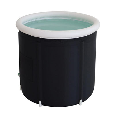 Foldable Ice Bath Tub for Athletes Recovery Ice Bucket Teal Simba