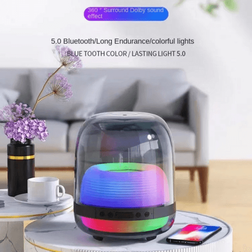 Bluetooth Speaker, Small Mini Wireless Portable Speakers with Colorful - AMP’ss
