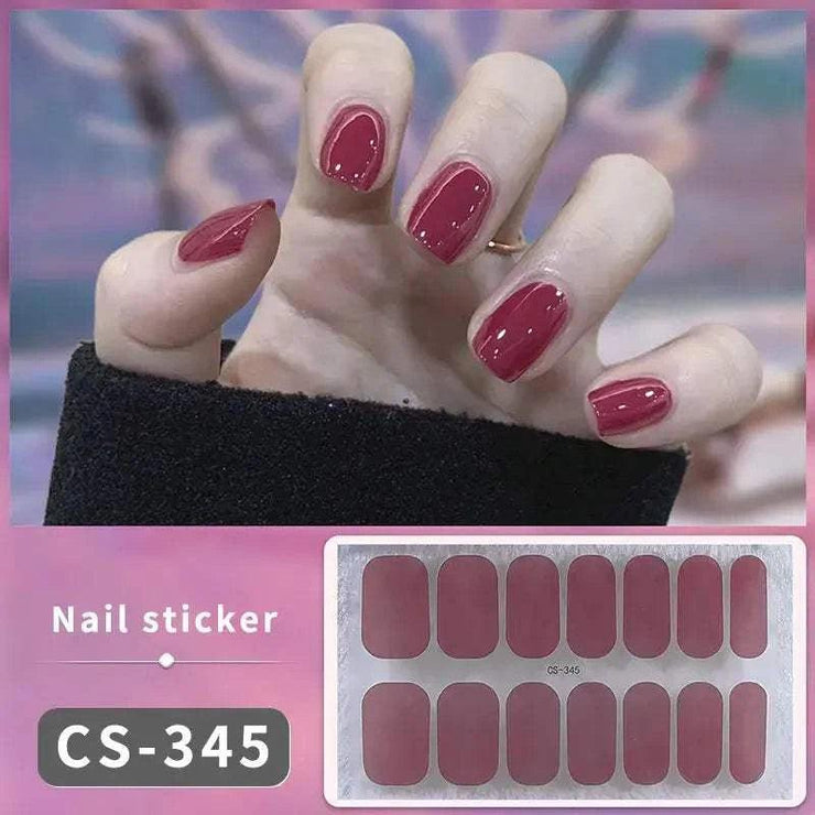 DIY Gel Nail Stickers - AMP’ss