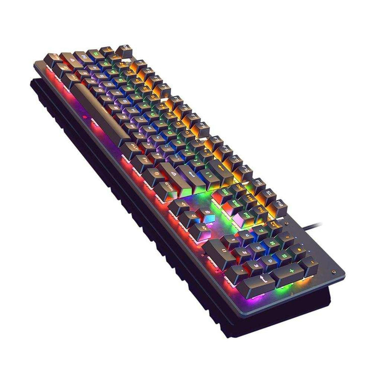 Dragon  X1Z Mechanical Gaming Keyboard Mouse Set with Gaming Yellow Pandora